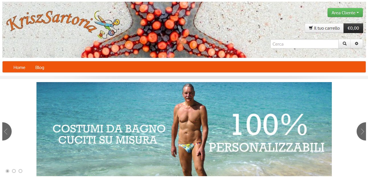 kriszsartoria-sito-ufficiale